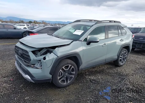 2019 Toyota Rav4 Adventure z USA, uszkodzony, nr VIN 2T3J1RFVXKW001535